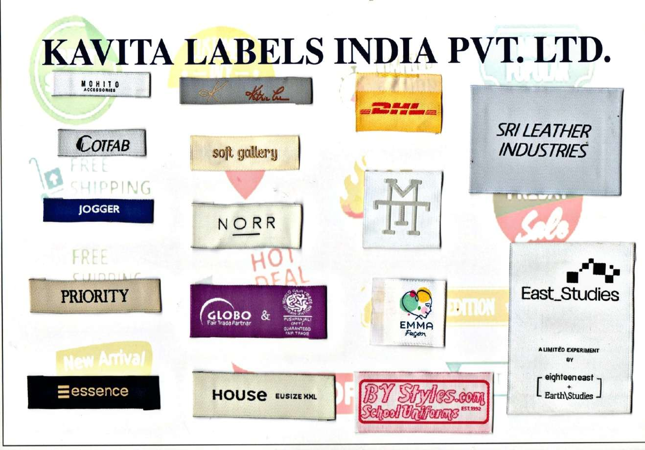 JACQUARD WOVEN LABELS ( LIGHT SUBSTRATES )